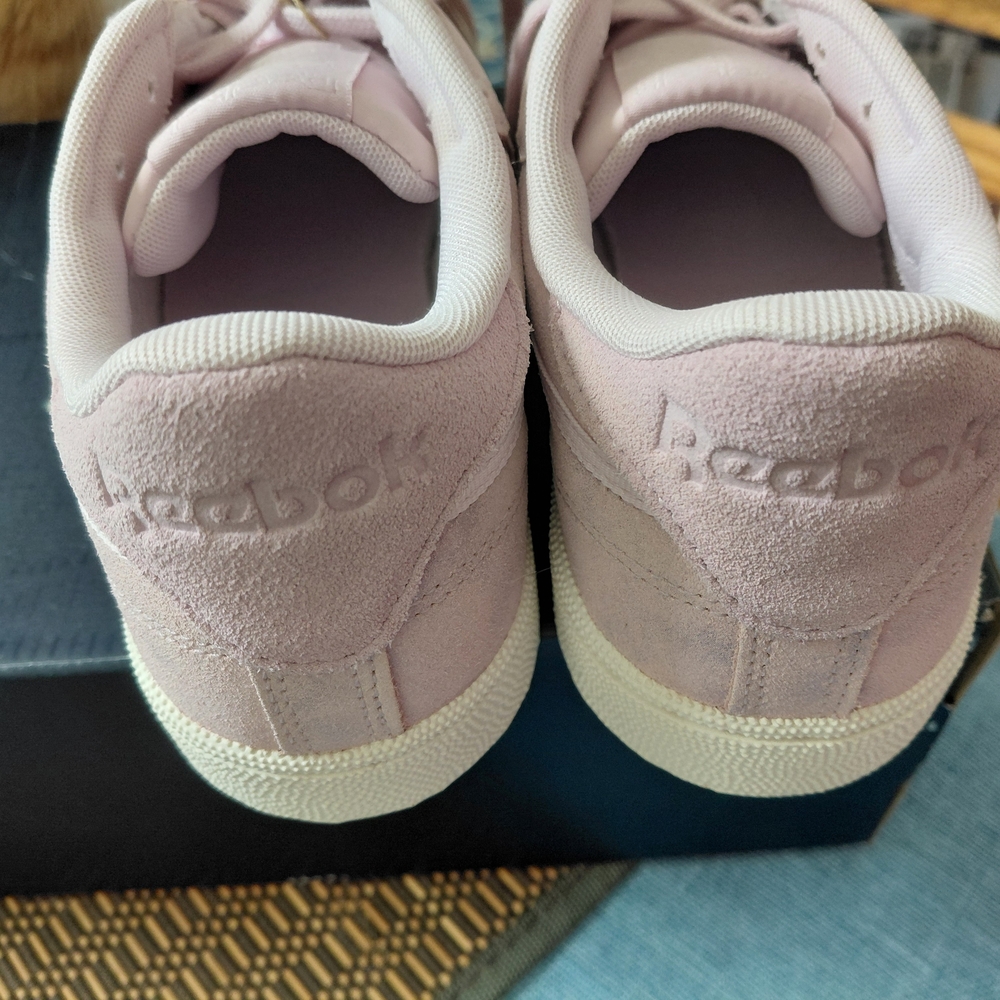 Reebok Women's Classic Suede Sneaker - Pink - Picture 5 of 12